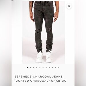 Serenede Charcoal Men's Jeans